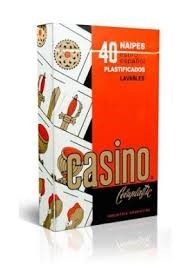 Naipes casino celuplastic 40