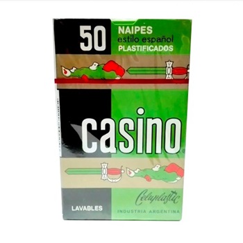 Naipes casino celuplastic 50