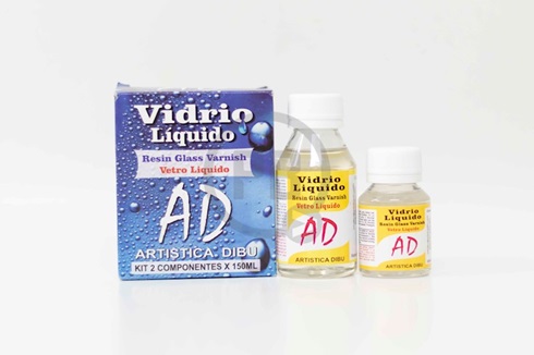 Vidrio liquido Artística dibu AD 150 ml 2 componentes