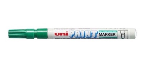 Marcador Uni px-21 pintura 0,8-1,2 mm verde