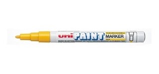 Marcador Uni px-21 pintura 0,8-1,2 mm amarillo