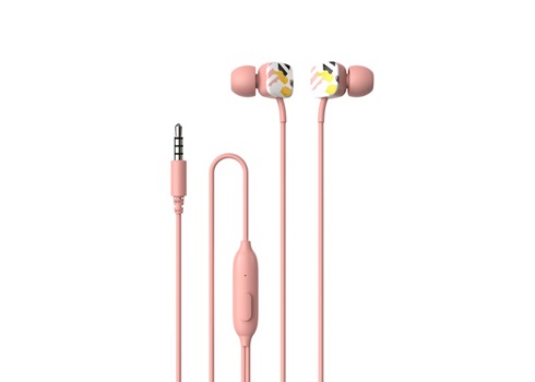 Auricular Havit earphone pop e58p1 rosa Pastel