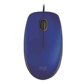 Mouse Logitech usb silent pc/mac m110 azul