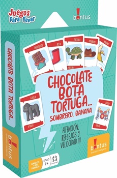 Juegos para llevar Bontus chocolate bota tortuga