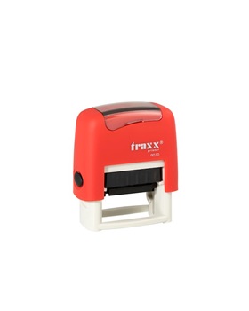 Sello automático Traxx 9 x 25 mm rojo