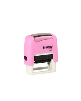 Sello automático Traxx 9 x 25 mm rosa