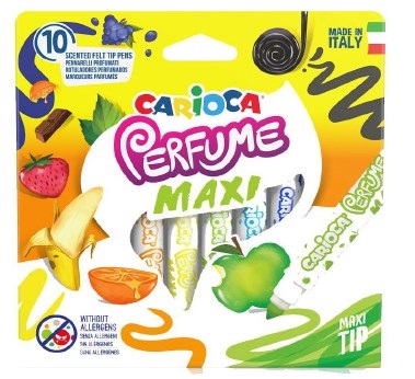Marcadores Carioca perfume maxi x10