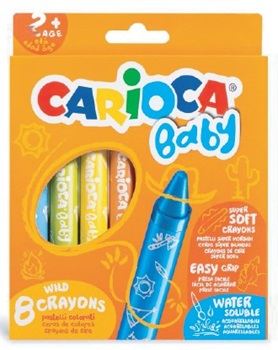Crayones Carioca baby x8