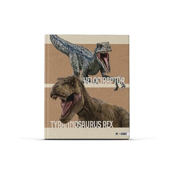 Cuaderno 19,5 x 24 Mooving tapa dura 48 hs Jurassic World