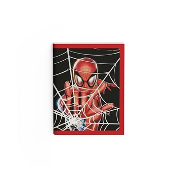 Cuaderno 16 x 21 Mooving tapa flexible 48 hojas rayado Spiderman