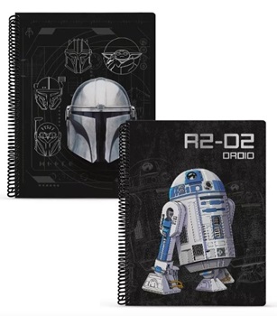 Cuaderno 29,7 tapa semirígida d 80 hojas rayado Star Wars