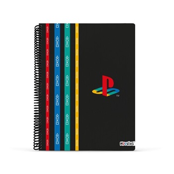 Cuaderno 29,7 tapa semirígida d 80 hojas rayado Playstation