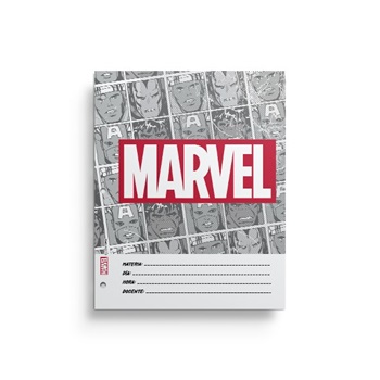 Separador materia carta Marvel
