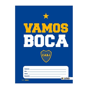 Separador materia A4 Boca Juniors