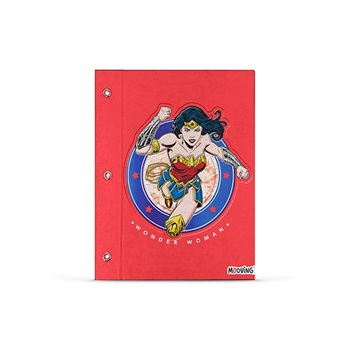Carpeta Nº 3 Mooving cartoné Wonder woman