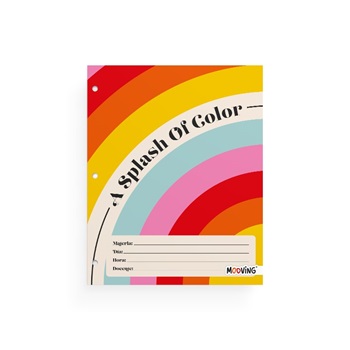 Separador materia carta rainbow