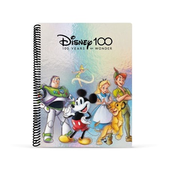 Cuaderno 29,7 Mooving tapa semirígida d 80 hojas rayado Disney 100 años