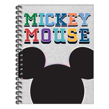 Cuaderno 29,7 Mooving tapa dura 96 hojas rayado espiral Mickey