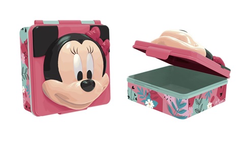 Lunchera wabro 3D Minnie mouse ART 1040