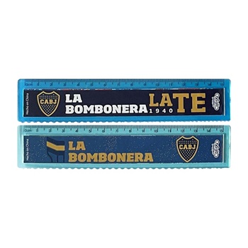 Regla x 15 cm Boca Juniors bo443/bo444