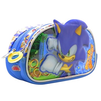 Cartuchera 3D doble Sonic ART so215/216