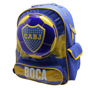 Mochila Boca Juniors ARTbo185 espalda 16"
