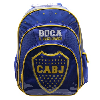 Mochila Boca Juniors ARTbo186 espalda 16"