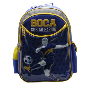 Mochila Boca Juniors ARTbo285 espalda 18"