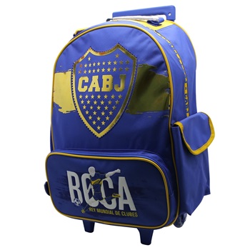 Mochila Boca Juniors ARTbo486 c/rueda 18"