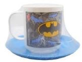 Taza con plato Batman