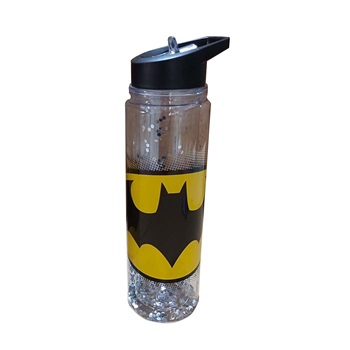 Botella con pico glitter 500 ml Batman art: lj075