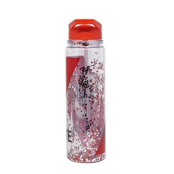 Botella con pico glitter 500 ml River art: ri069