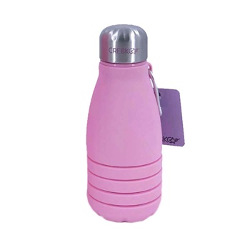 Botella de silicona Cresko 550 ml rosa ARTck753