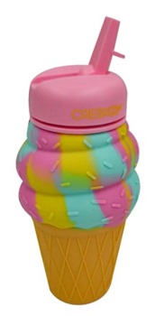 Botella de silicona Cresko helado plegable 550 ml ARTck755/ck264